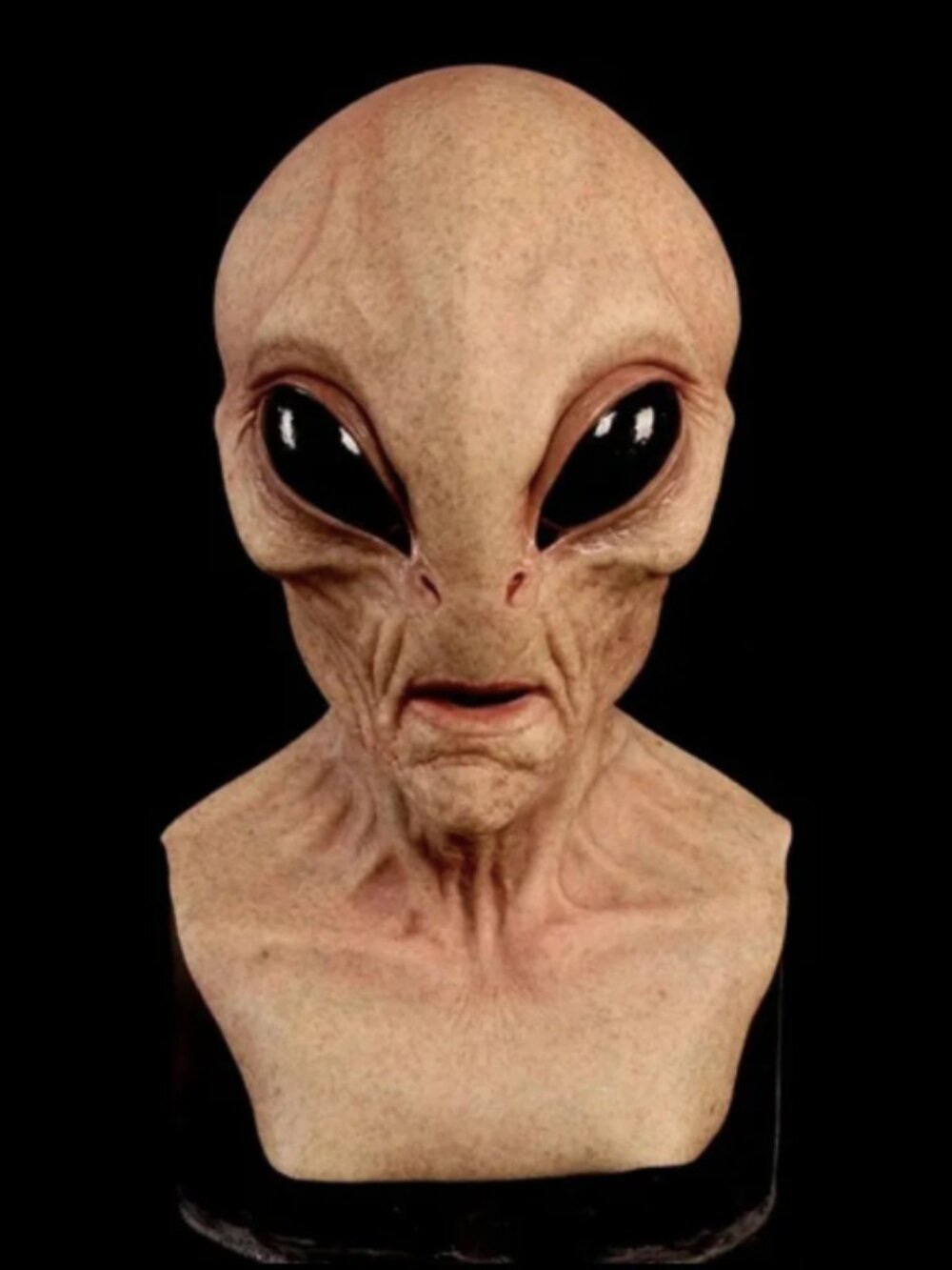 Realistic Alien Latex Mask | Full Head Halloween Cosplay